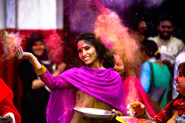 holi, india, cultura